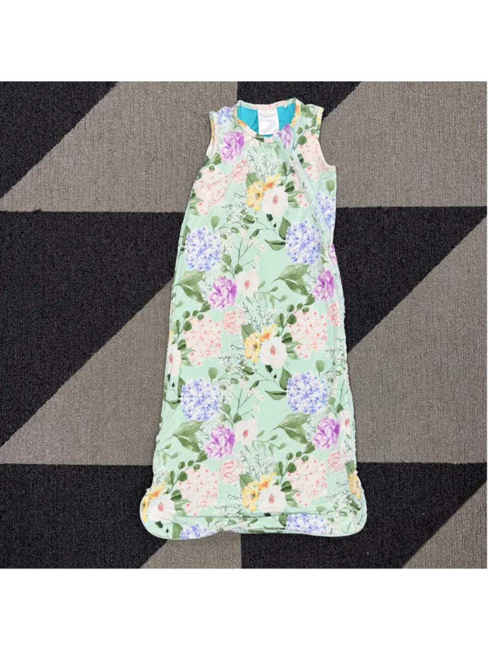 Posh Peanut Baby Floral Sleep Sack 6-18 Months Green Multicolor 0.5 tog